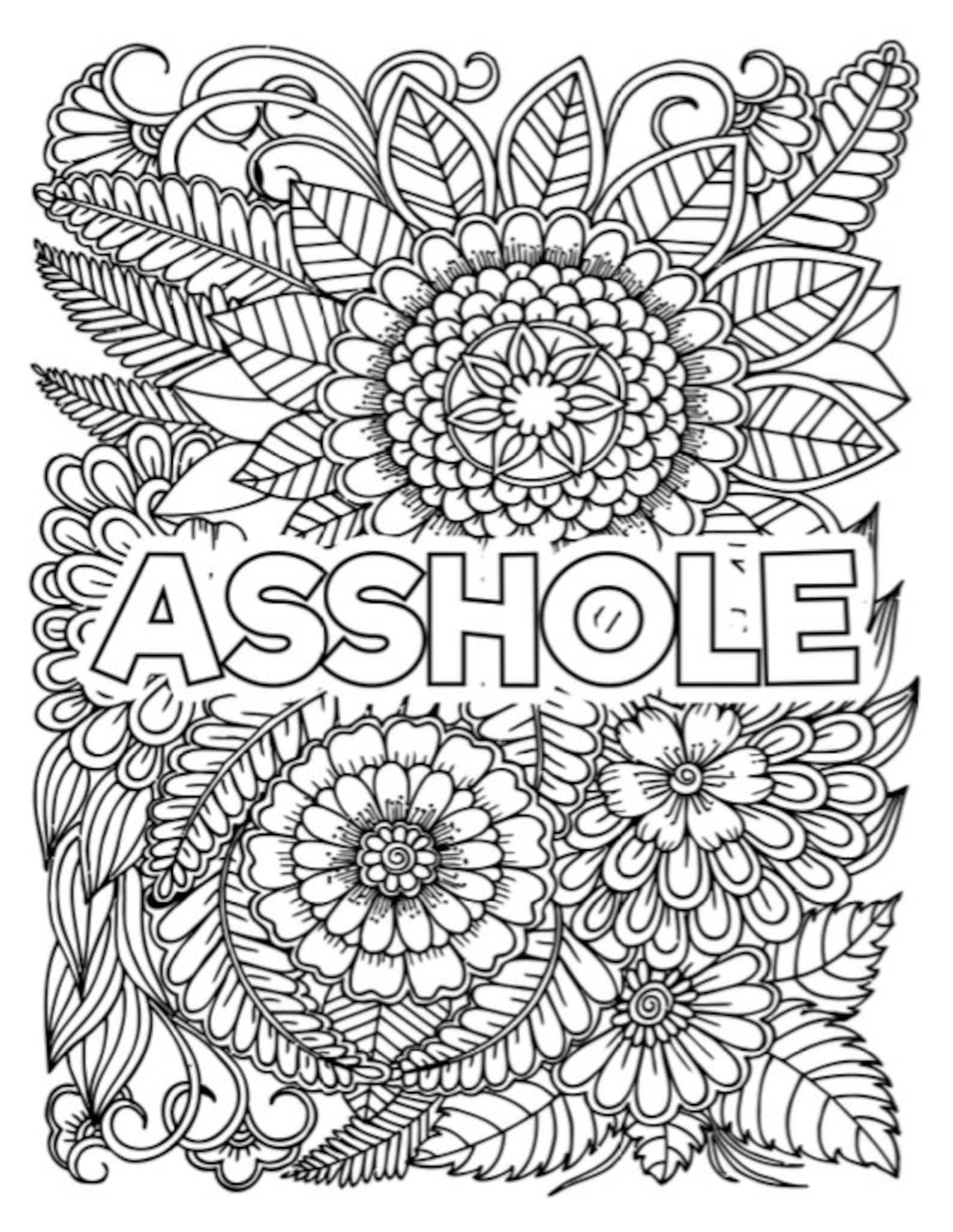 55 Coloring Book With Curse Words 20