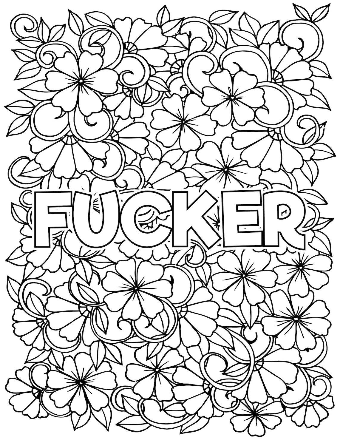 55 Coloring Book With Curse Words 49