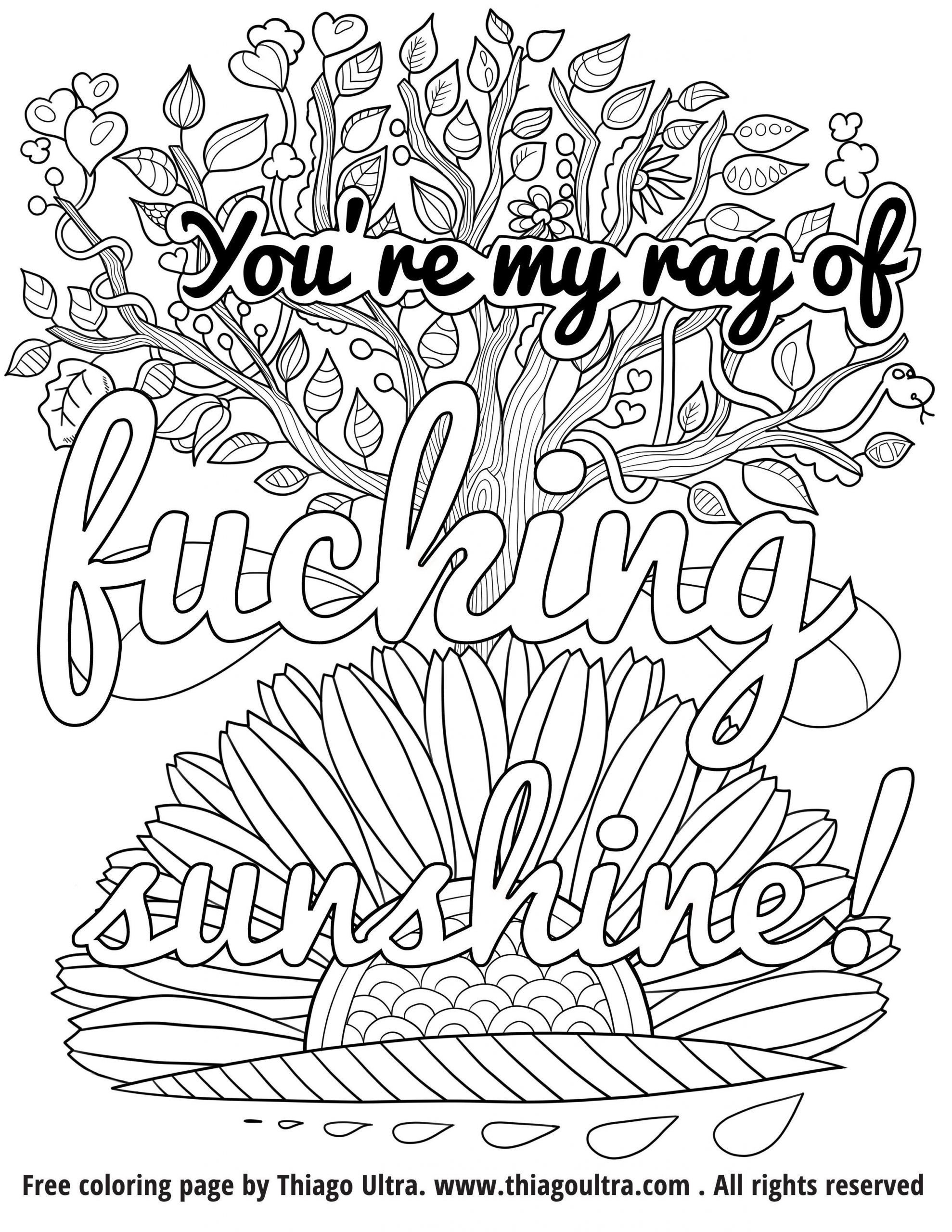 55 Coloring Book With Curse Words 52