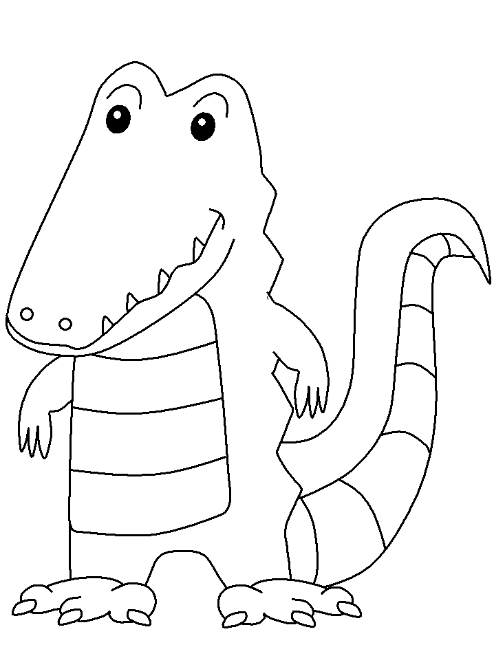 55 Crocodile Coloring Book 19