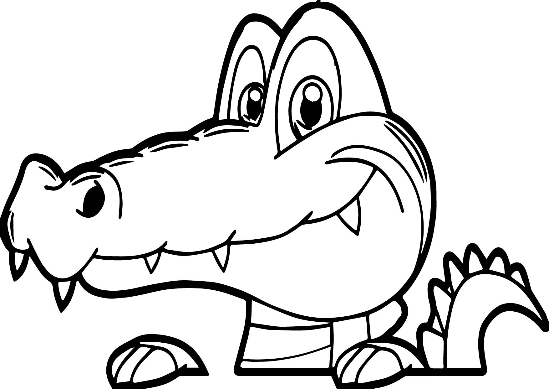 55 Crocodile Coloring Book 44