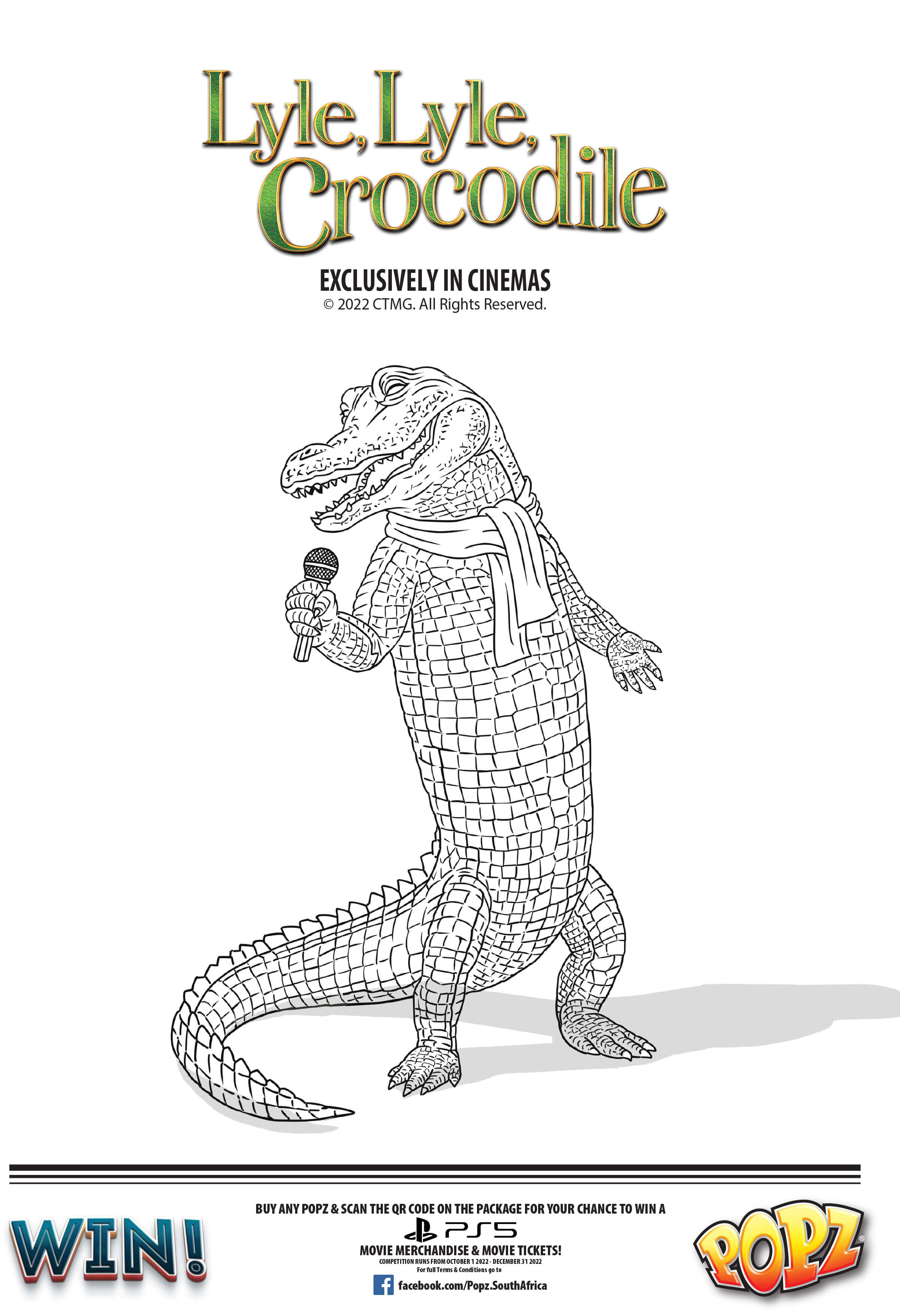 55 Crocodile Coloring Book 54