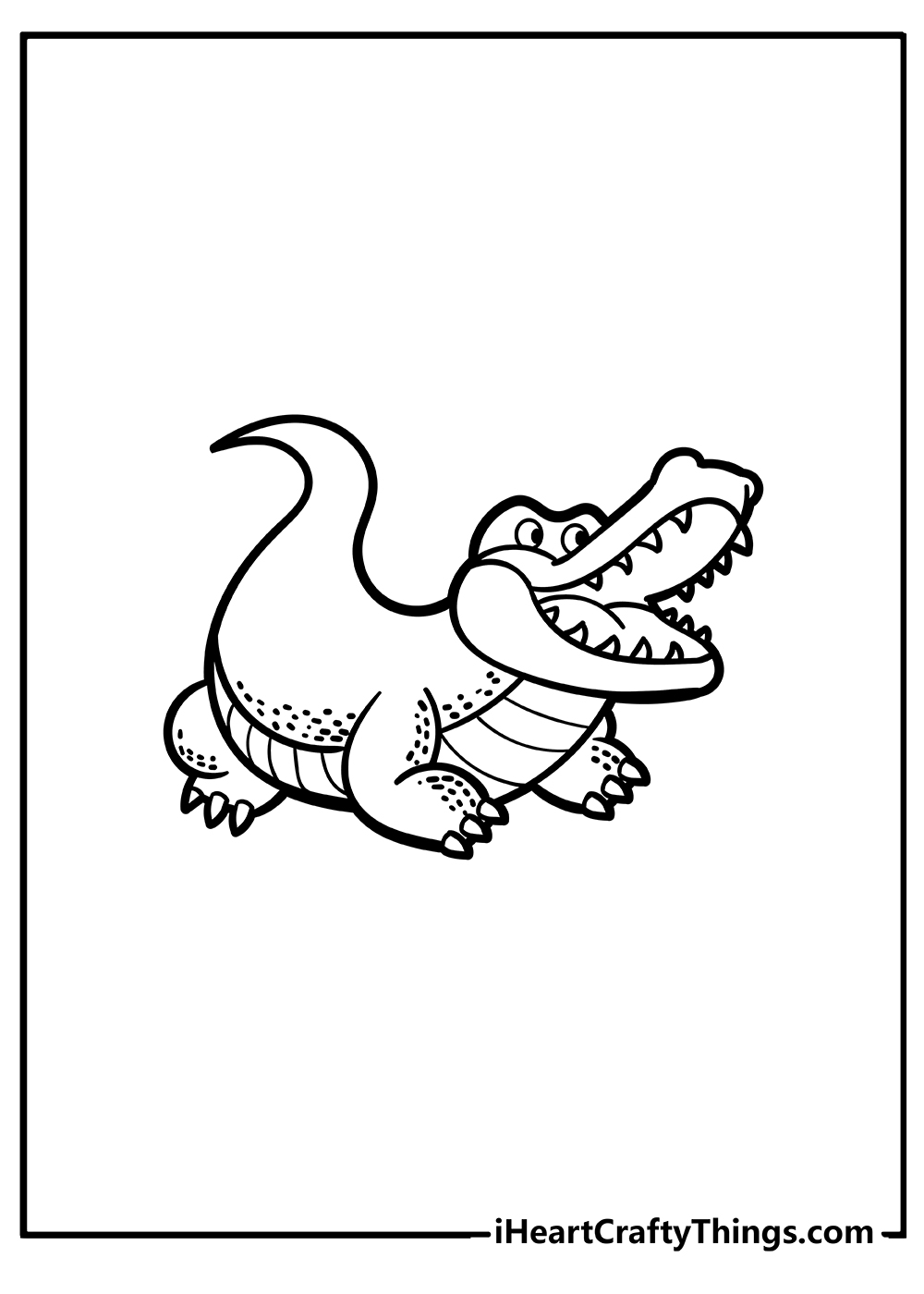 55 Crocodile Coloring Book 59