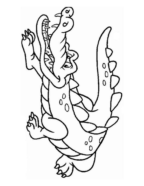 55 Crocodile Coloring Book 67