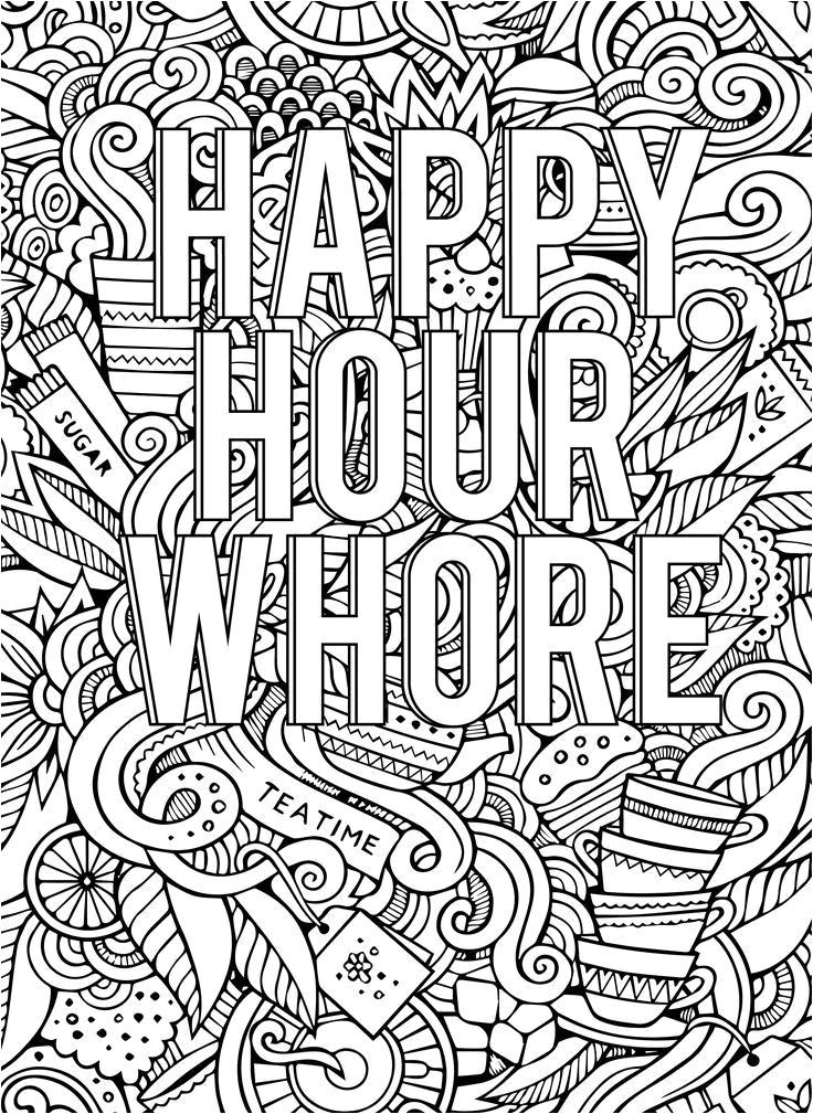 55 Curse Word Coloring Book 14