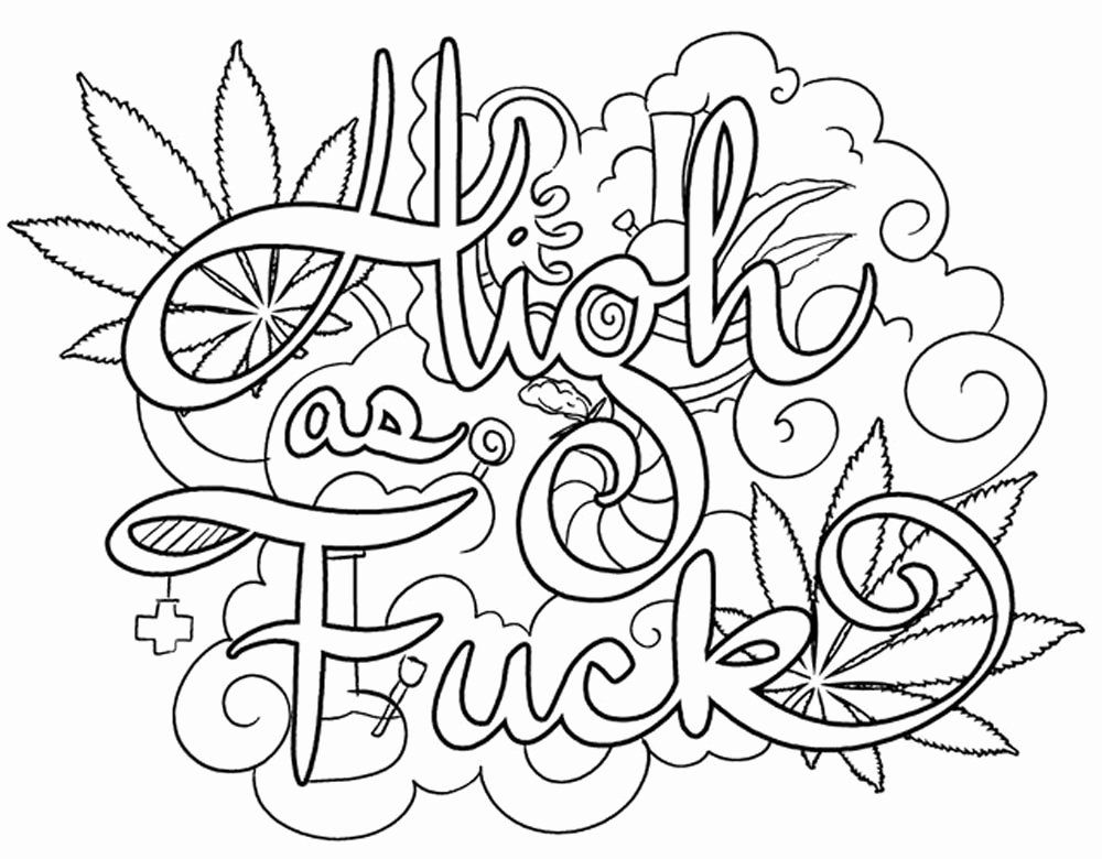 55 Curse Word Coloring Book 35