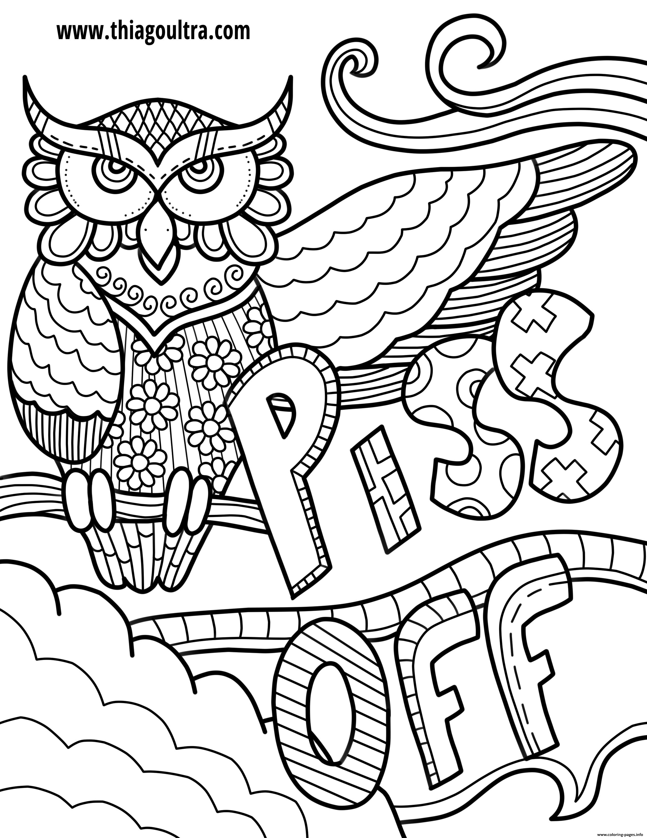 55 Cuss Word Coloring Book 41