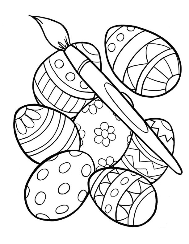 55 Easter Coloring Book 17