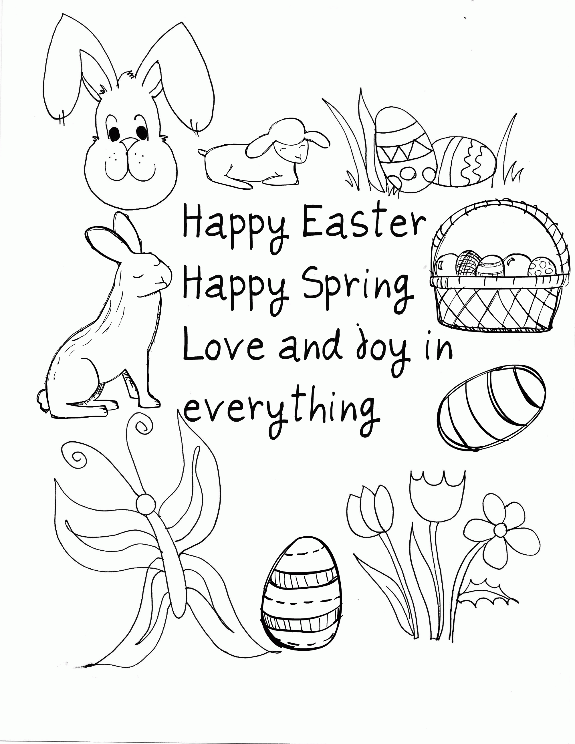 55 Easter Coloring Book 36