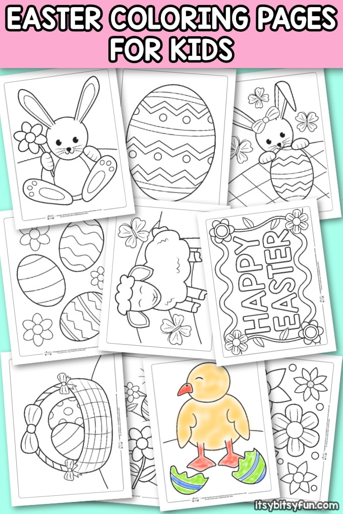 55 Easter Coloring Book 48