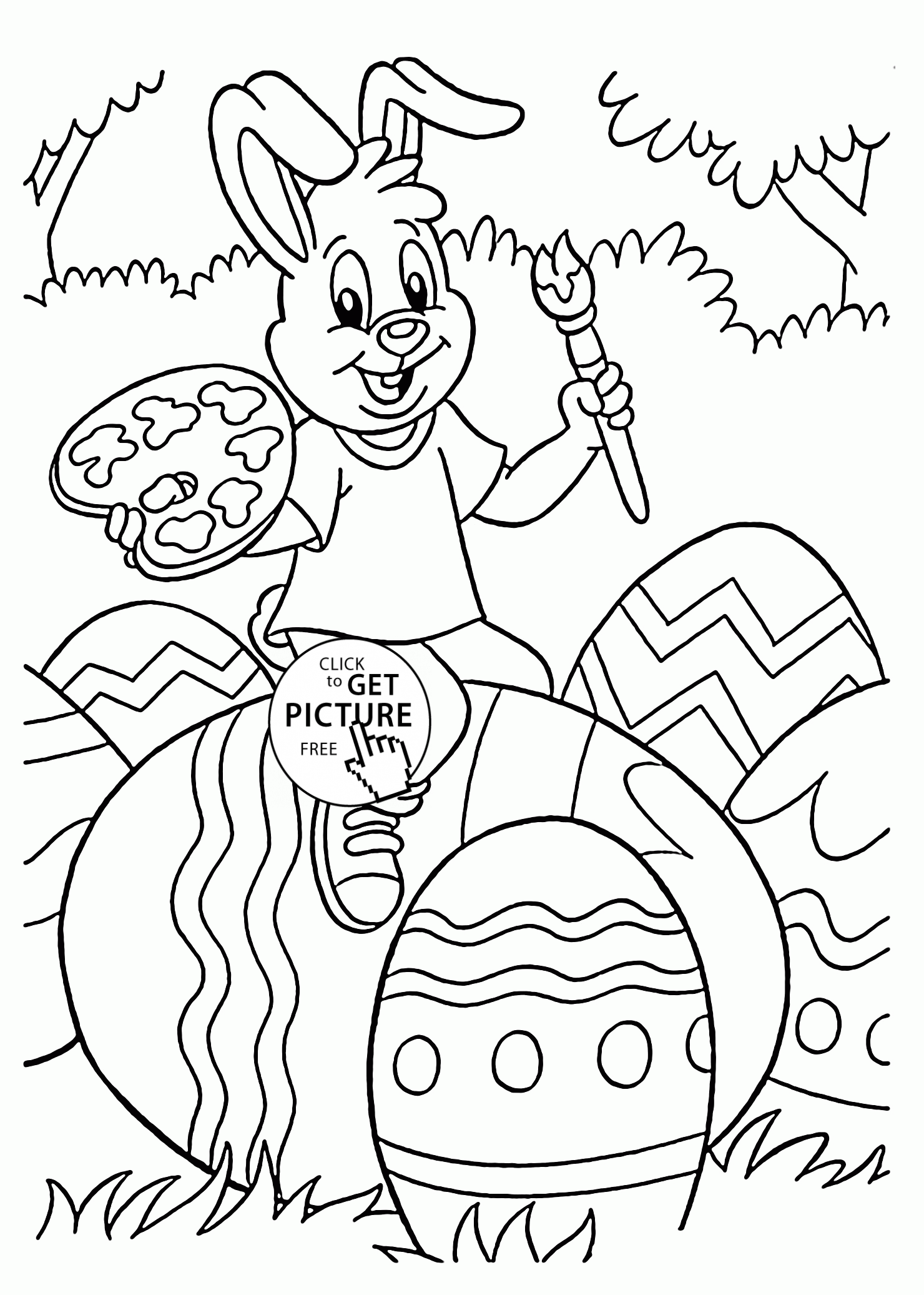 55 Easter Coloring Book 5