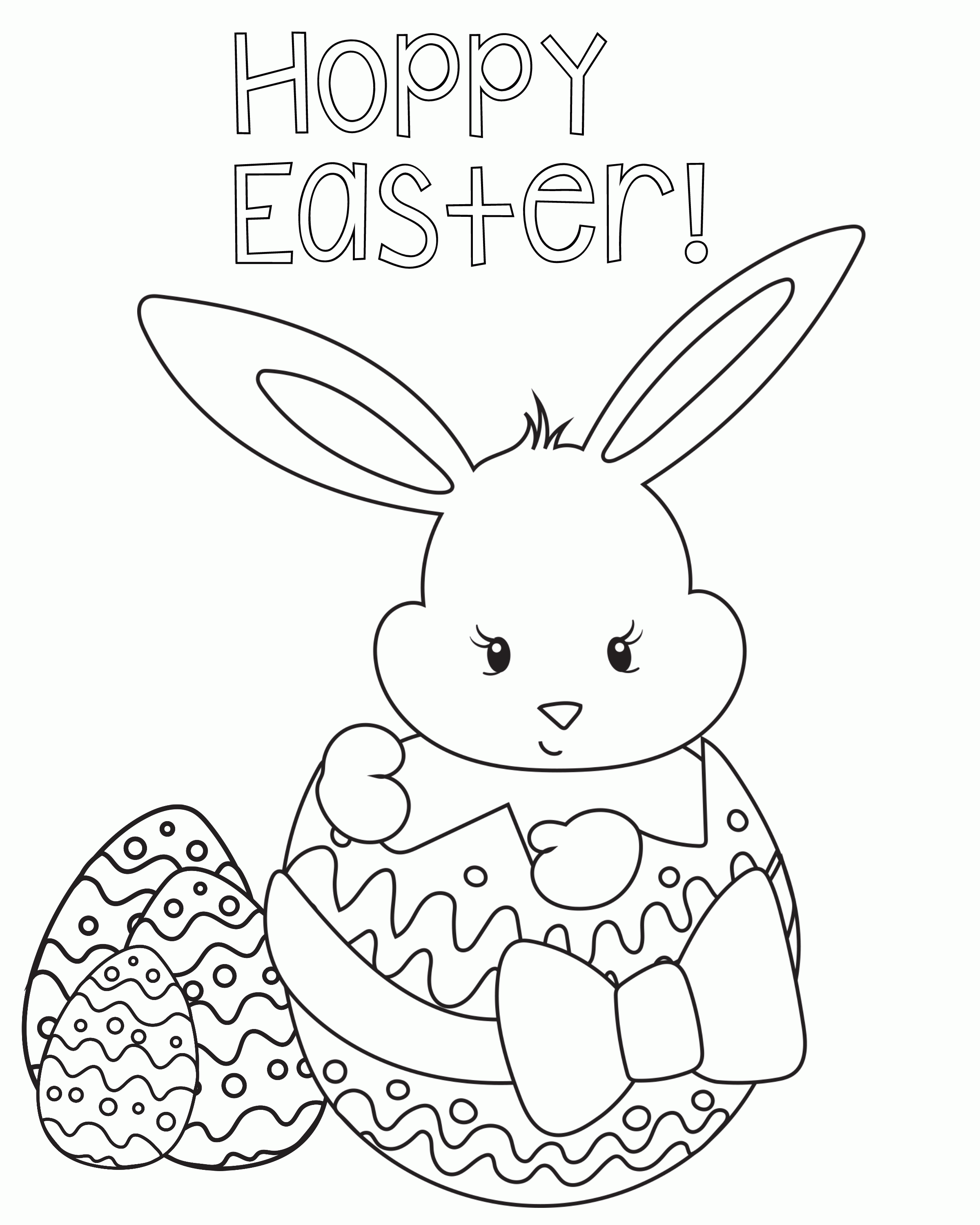 55 Easter Coloring Book 59