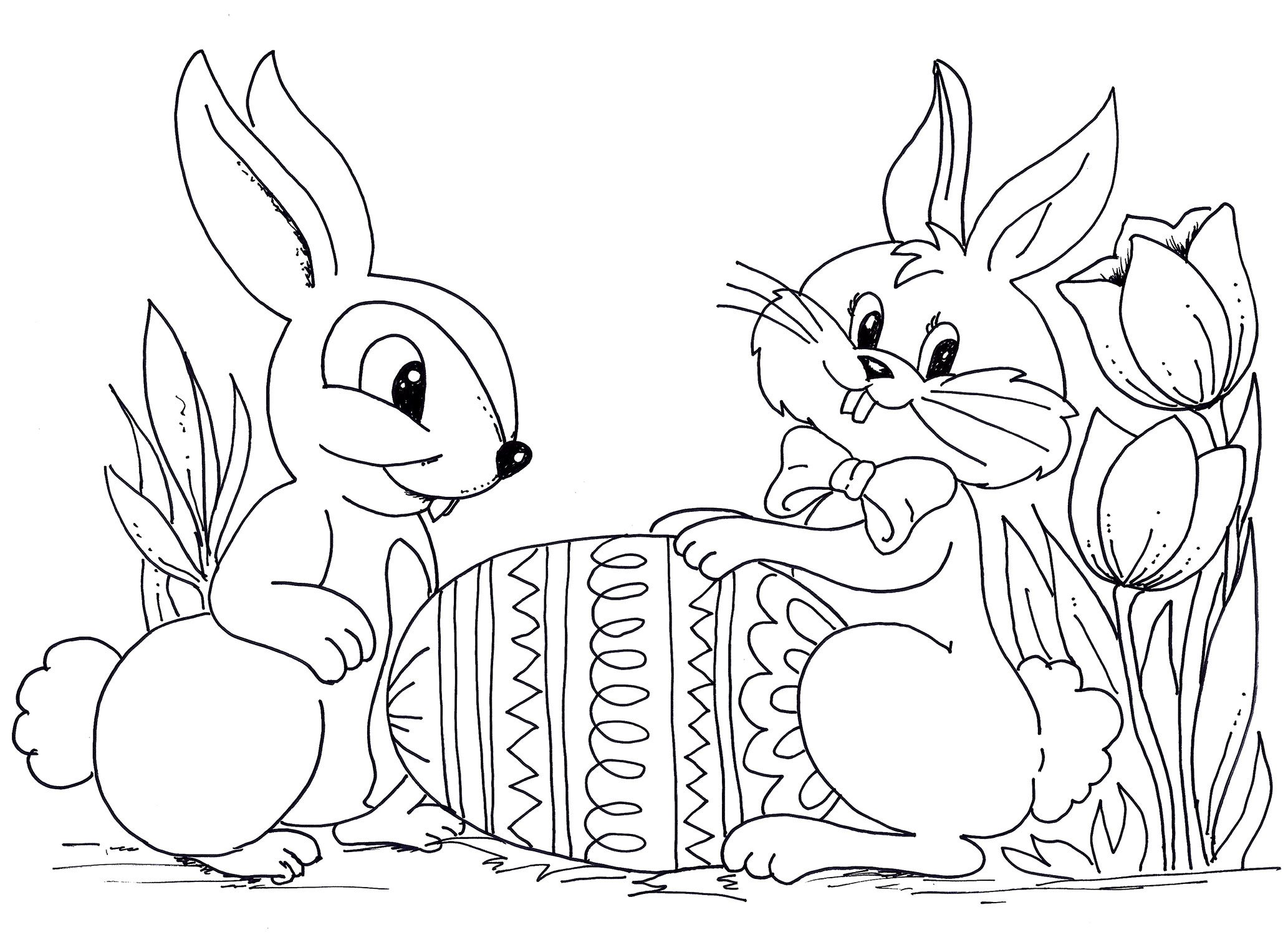 55 Easter Coloring Book 63