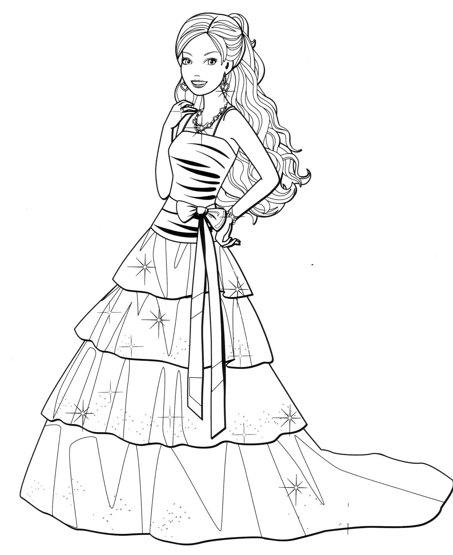 55 Fashion Coloring Book 14