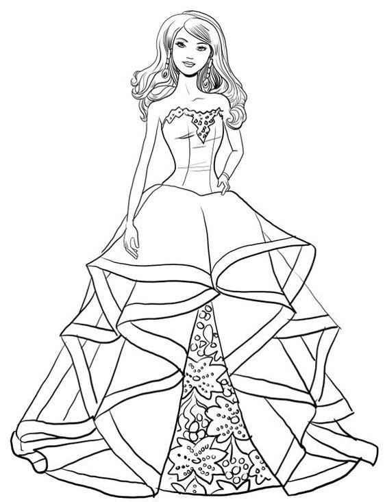 55 Fashion Coloring Book 26