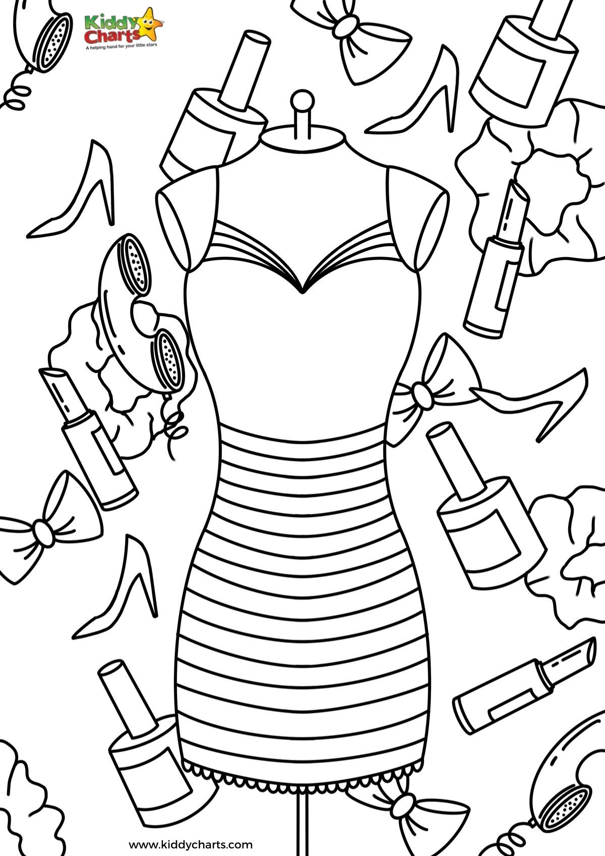 55 Fashion Coloring Book 49