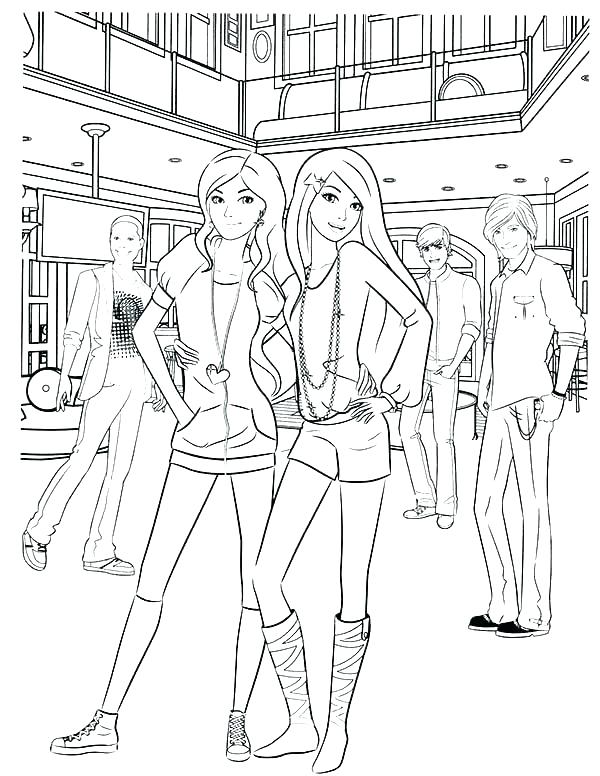 55 Fashion Coloring Book 56