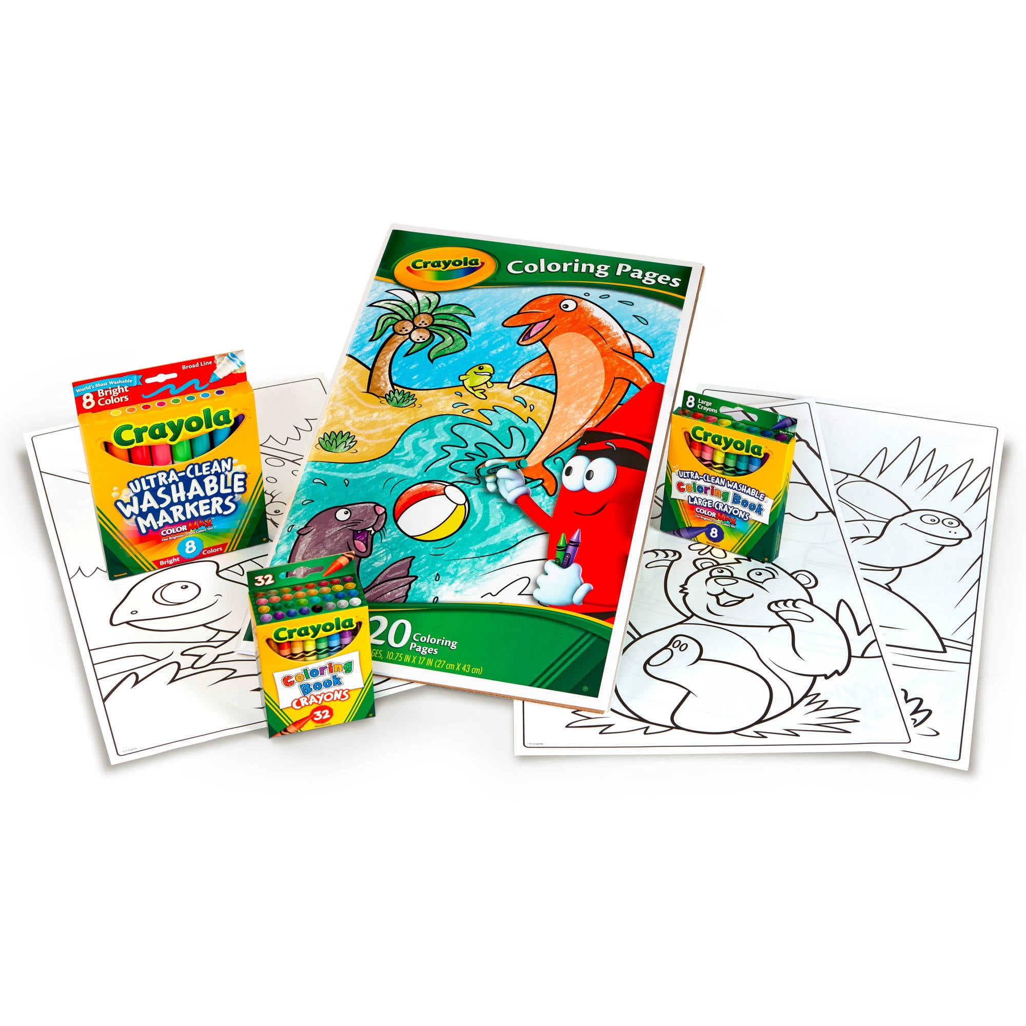 55 Giant Coloring Book 10