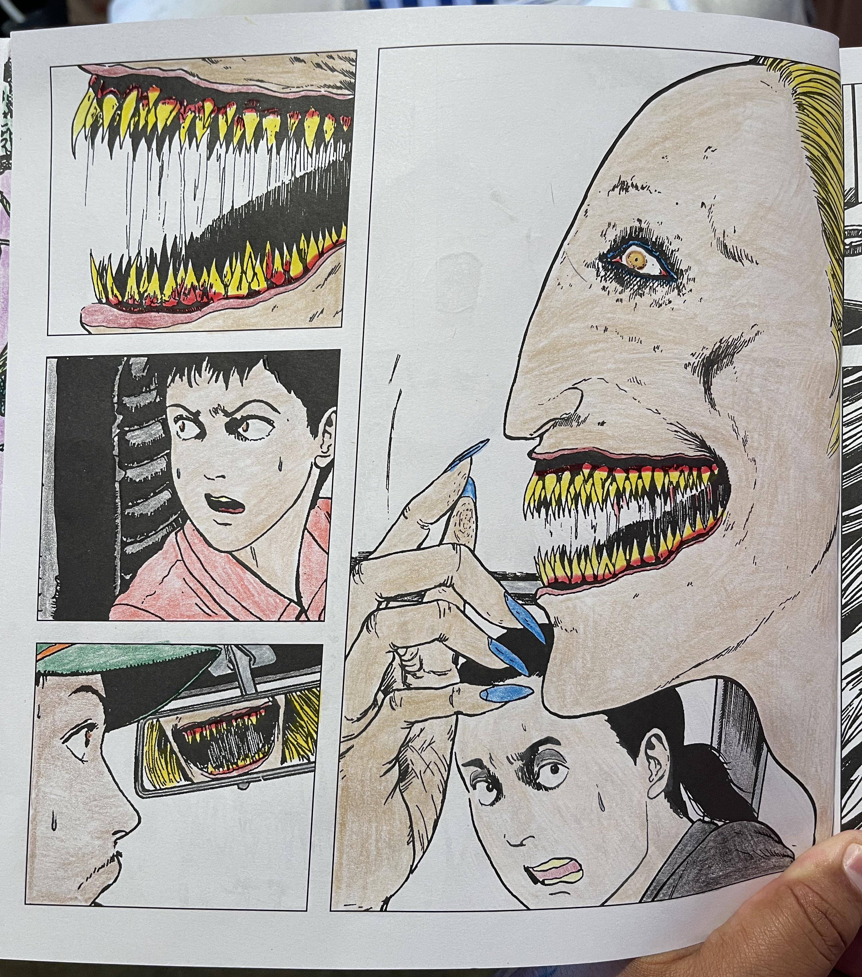 45 Junji Ito Coloring Book 17