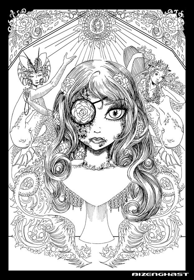 45 Junji Ito Coloring Book 7