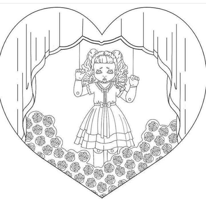 45 Melanie Martinez Coloring Book Pages 17