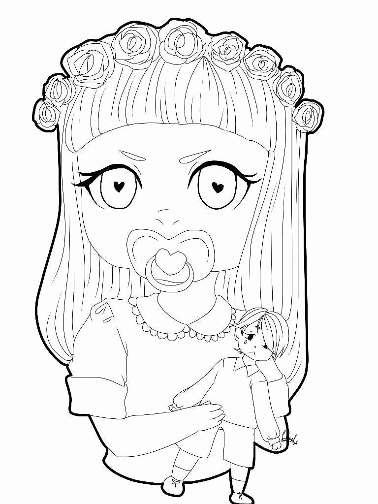 45 Melanie Martinez Coloring Book Pages 18