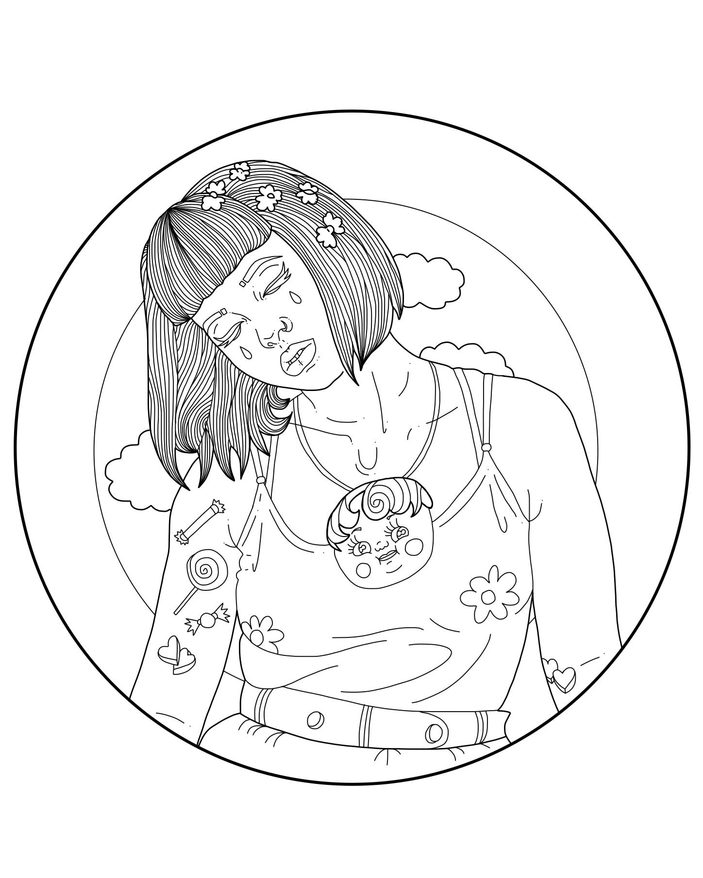 45 Melanie Martinez Coloring Book Pages 19