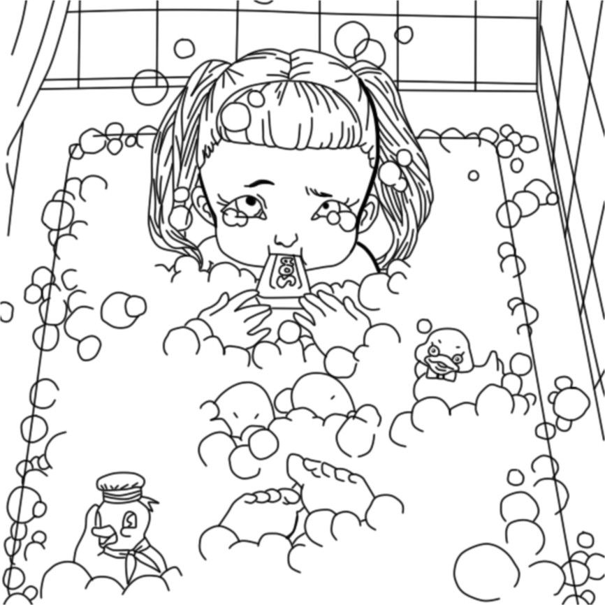 45 Melanie Martinez Coloring Book Pages 2