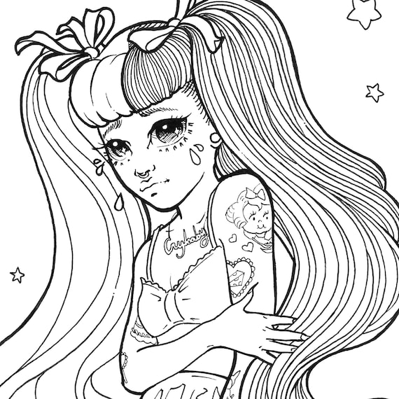 45 Melanie Martinez Coloring Book Pages 23