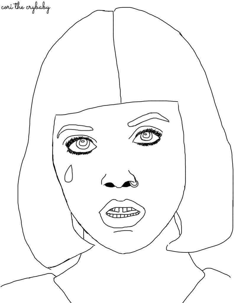 45 Melanie Martinez Coloring Book Pages 25