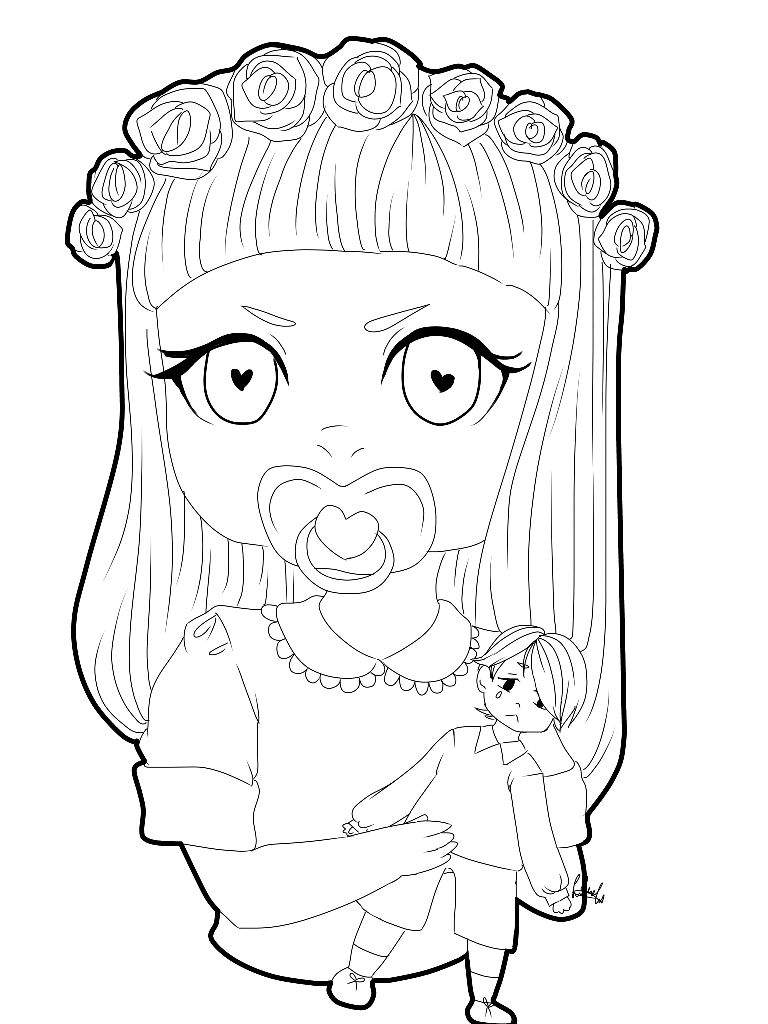 45 Melanie Martinez Coloring Book Pages 29