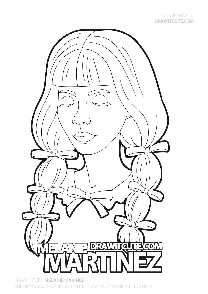 45 Melanie Martinez Coloring Book Pages 3