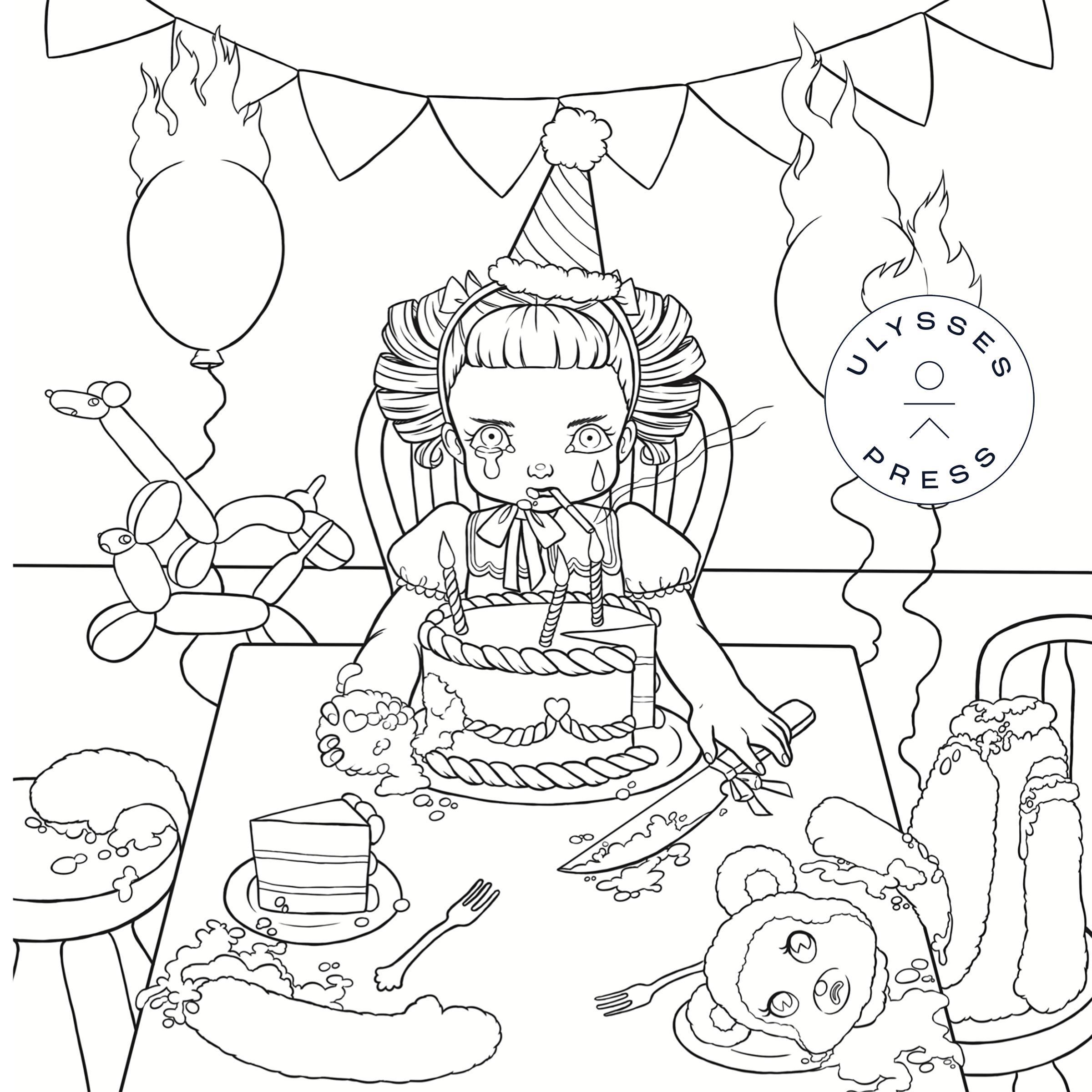 45 Melanie Martinez Coloring Book Pages 34