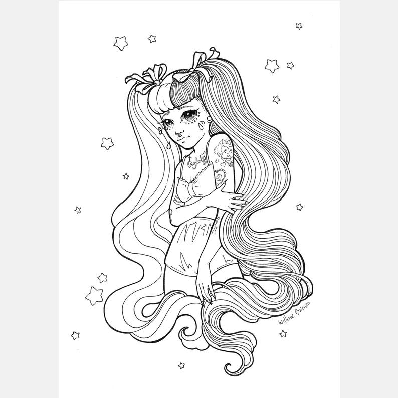 45 Melanie Martinez Coloring Book Pages 45