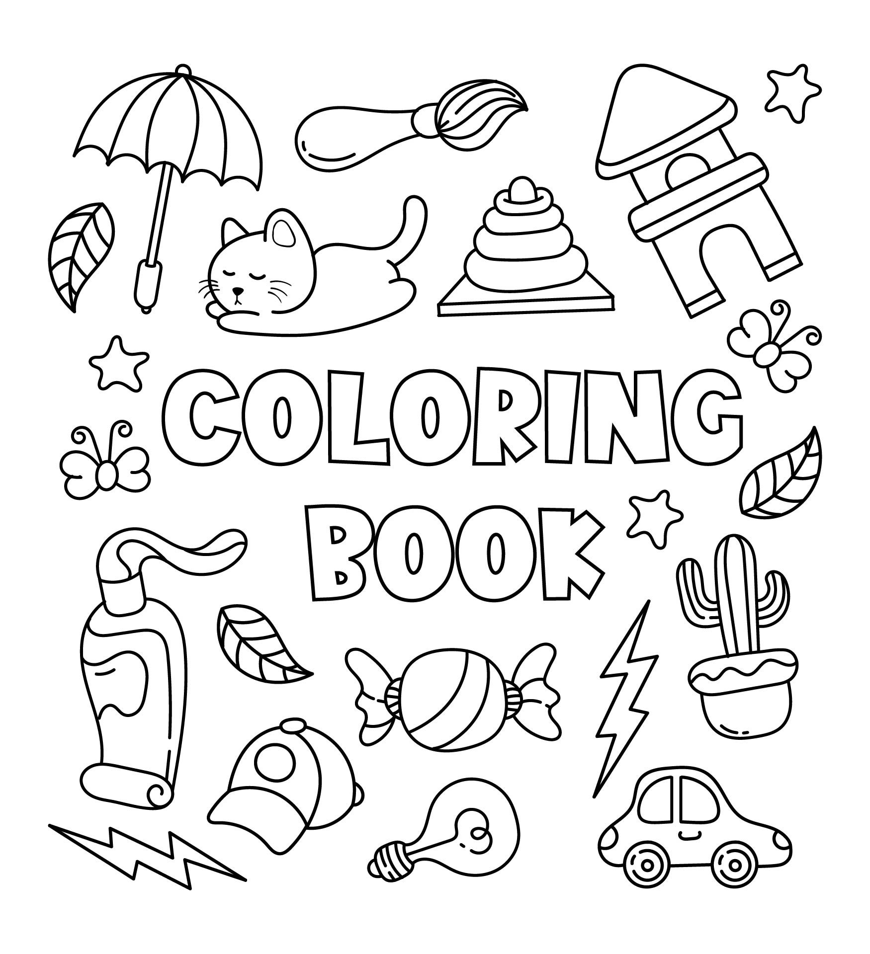 45 Mini Coloring Book 2