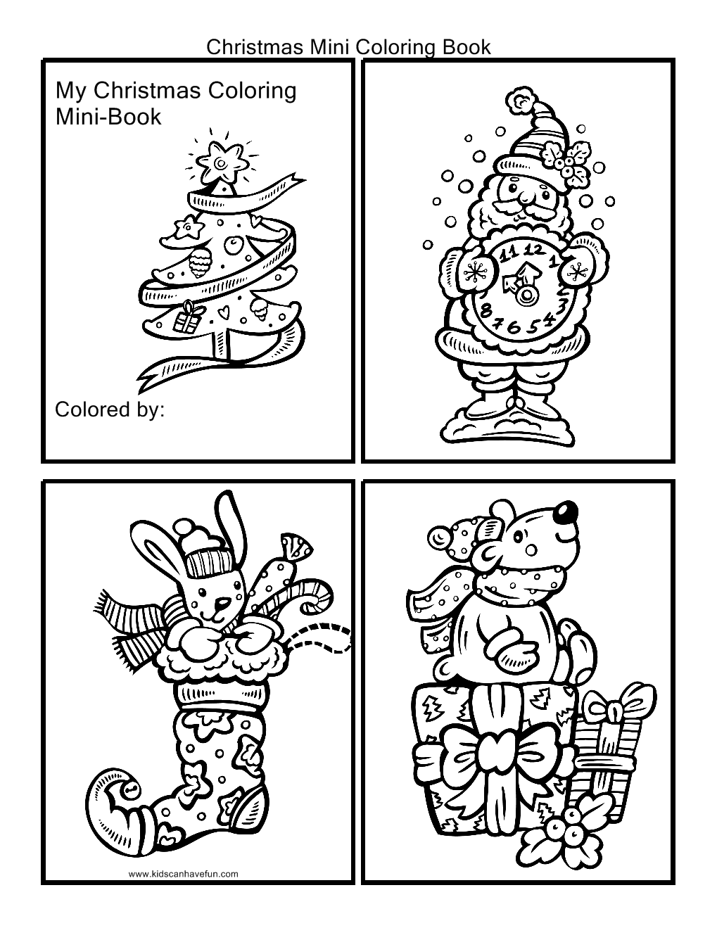 45 Mini Coloring Book 34