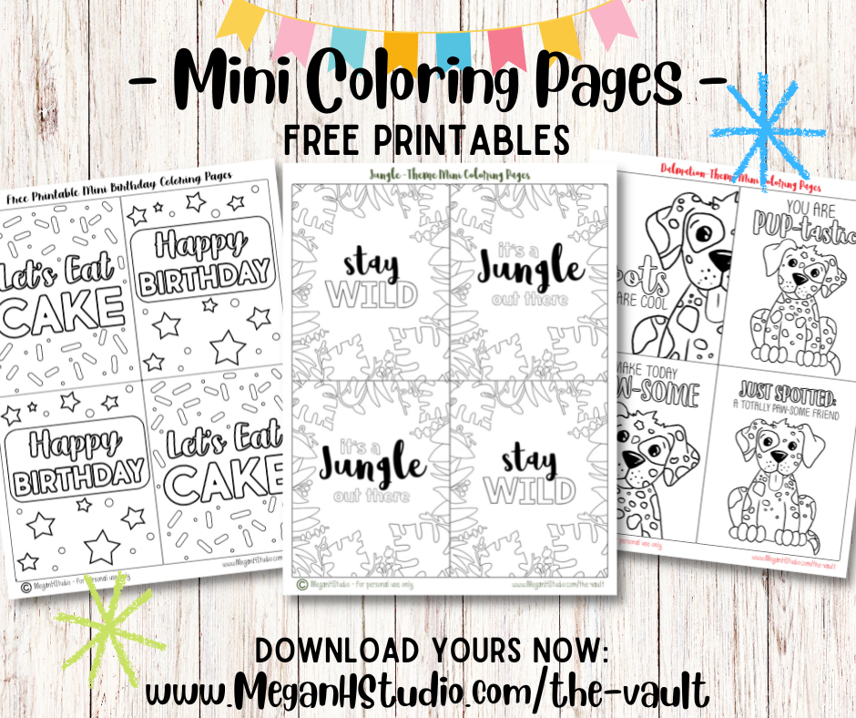 45 Mini Coloring Book 4