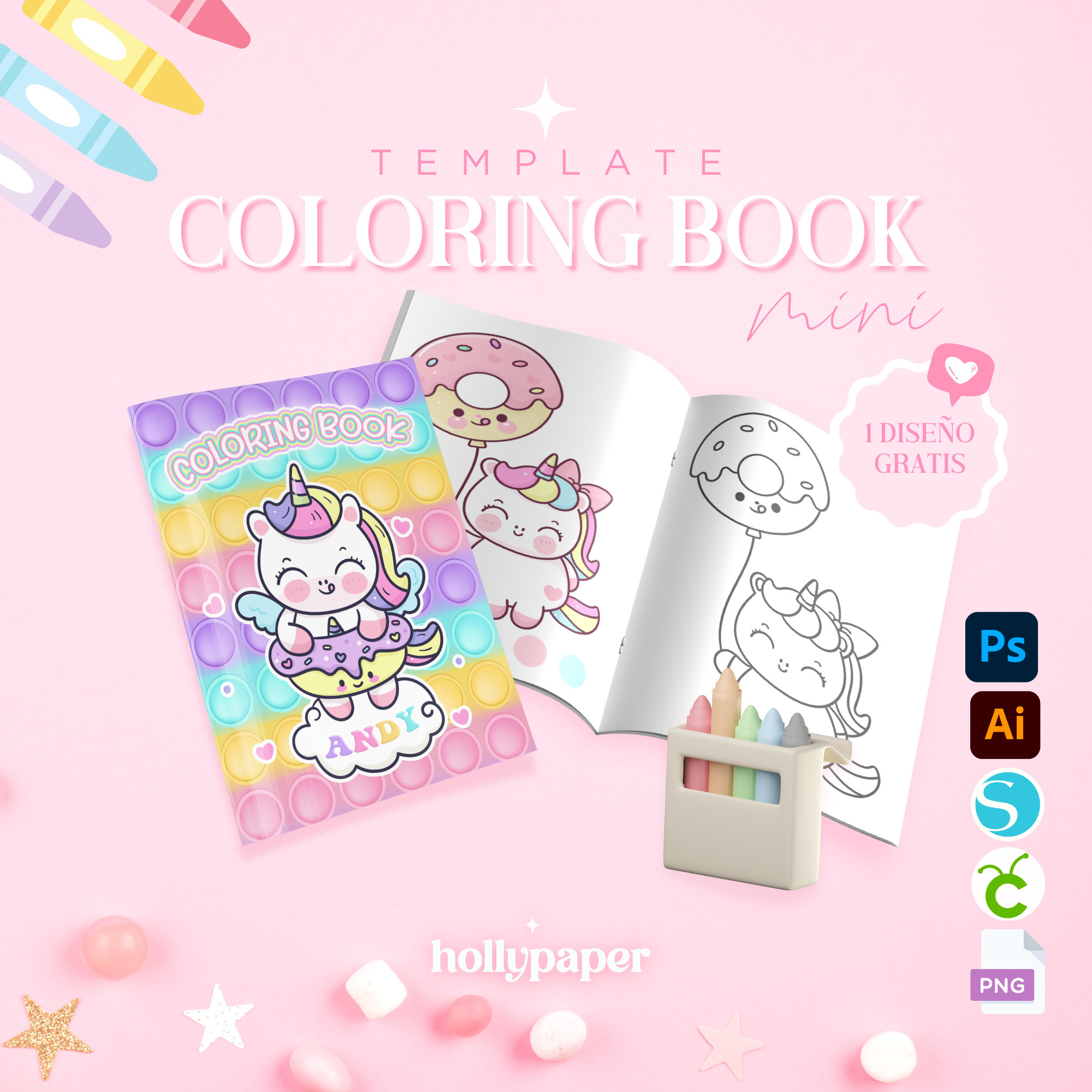 45 Mini Coloring Book 44