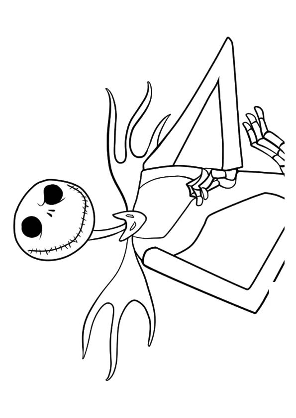 45 Printable Nightmare Before Christmas Coloring Book Pages 46