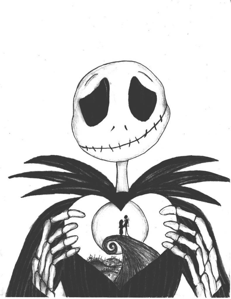 45 Printable Nightmare Before Christmas Coloring Book Pages 52