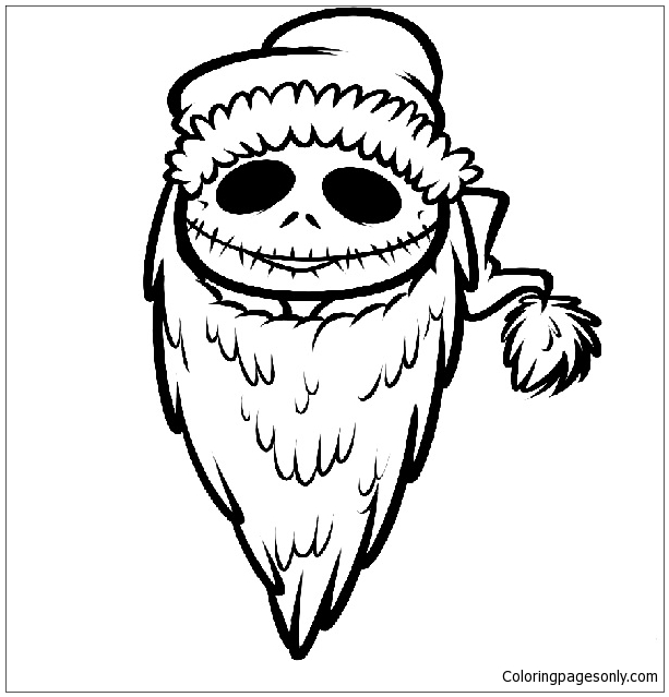 45 Printable Nightmare Before Christmas Coloring Book Pages 60