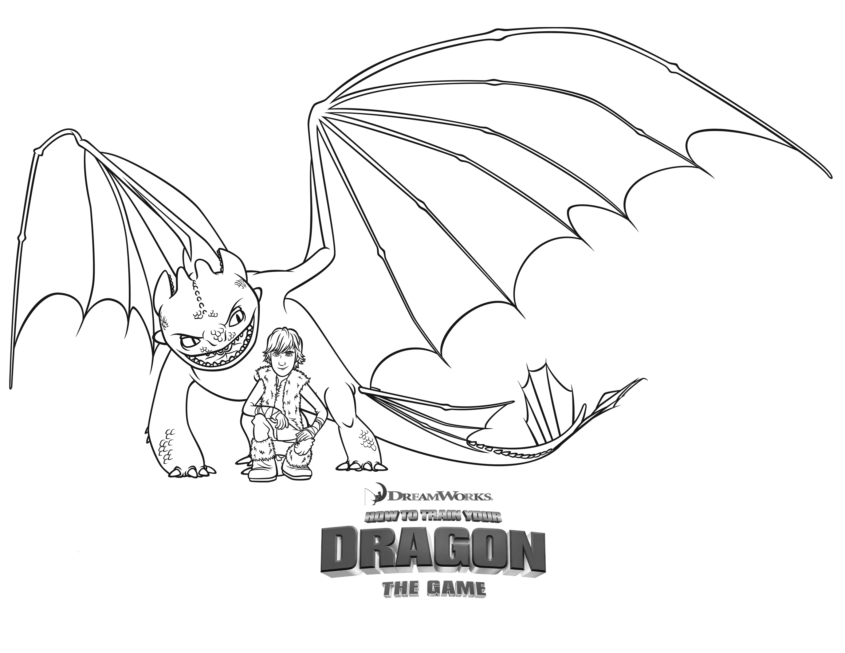 50 How To Train Your Dragon Coloring Book Pages 10