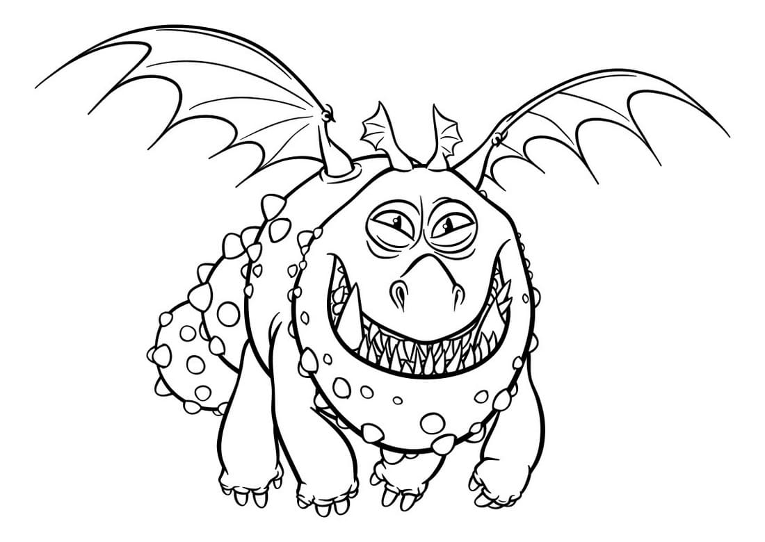 50 How To Train Your Dragon Coloring Book Pages 16