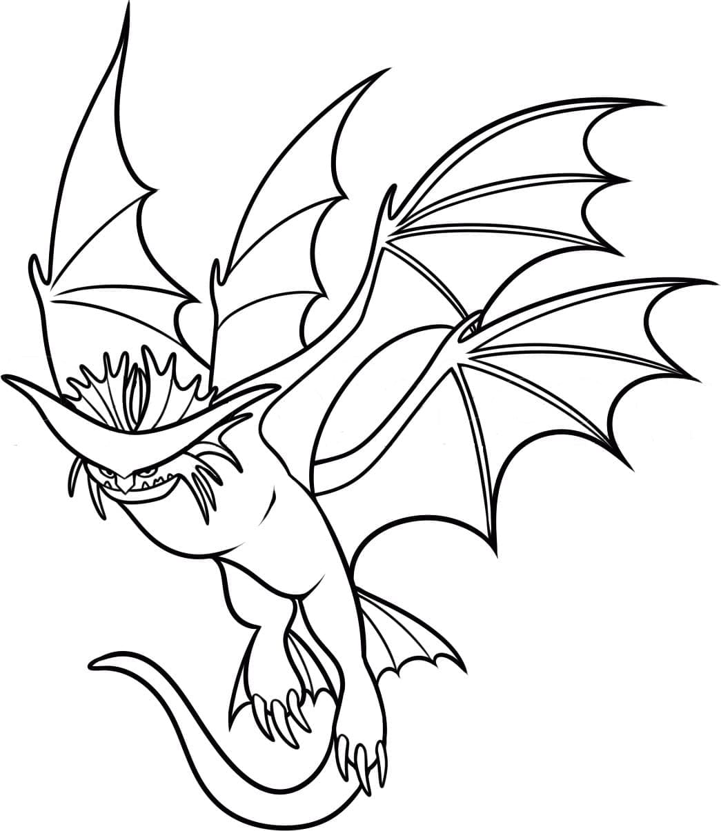 50 How To Train Your Dragon Coloring Book Pages 7