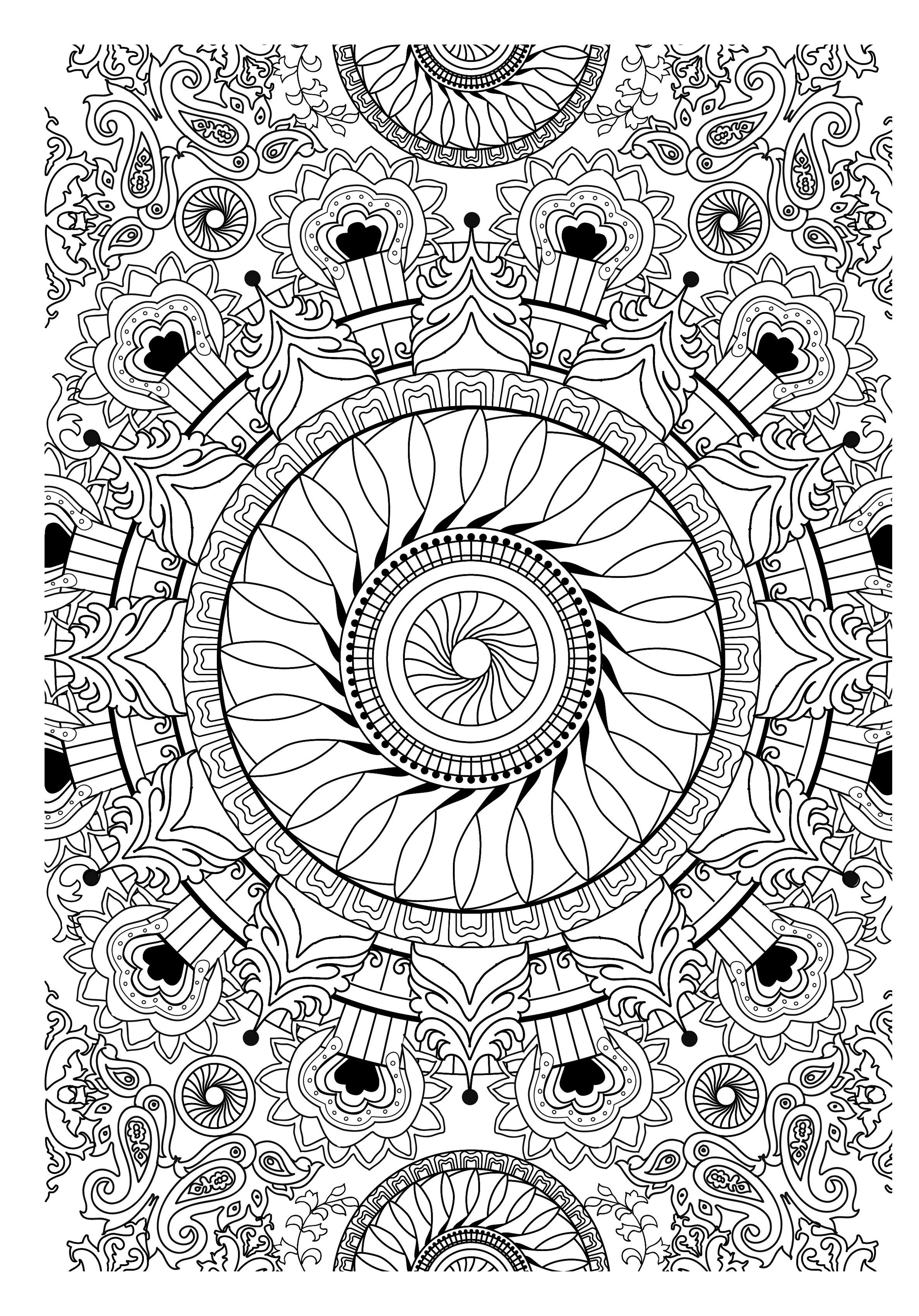 50 Mandala Coloring Book Pages 22