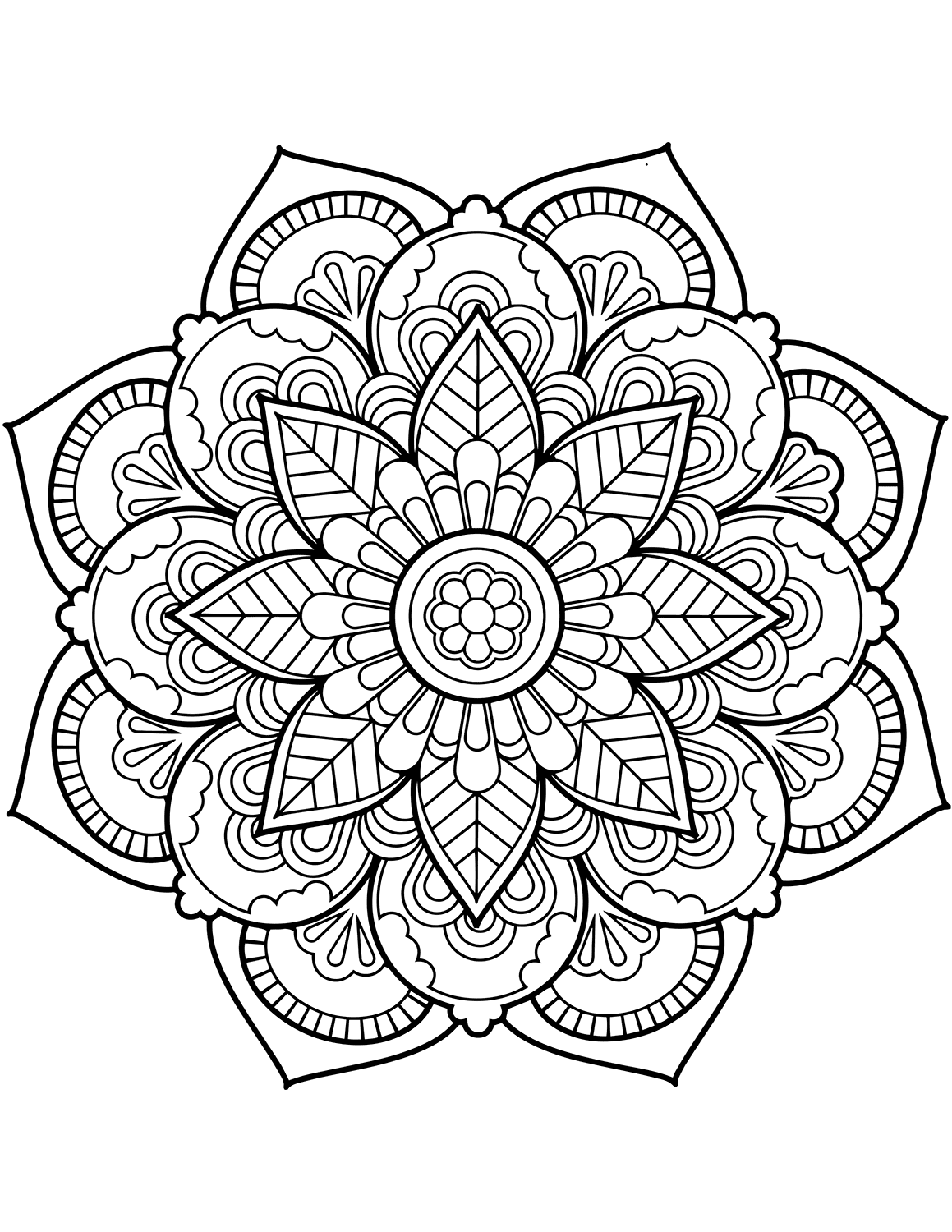 50 Mandala Coloring Book Pages 23