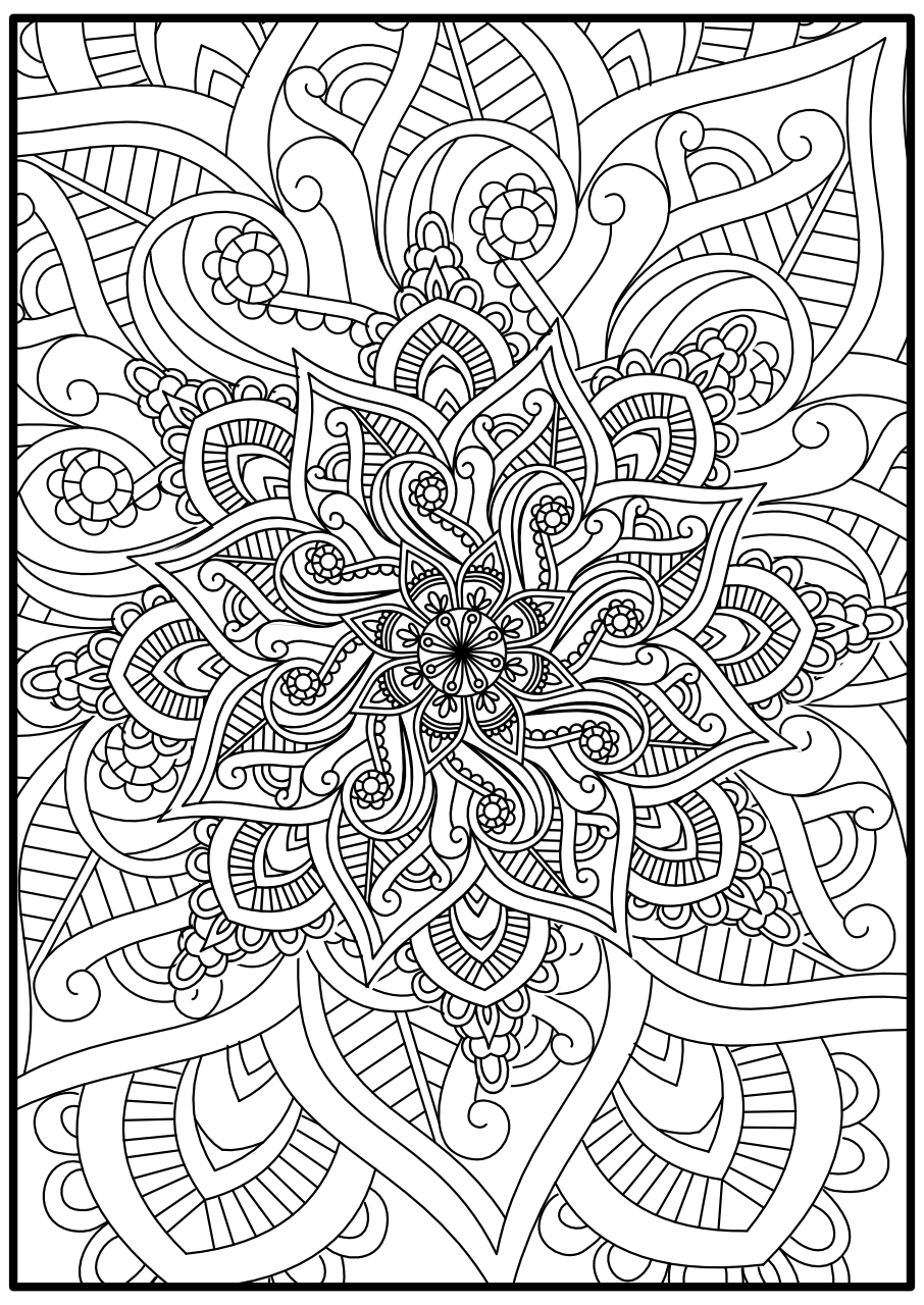 50 Mandala Coloring Book Pages 29