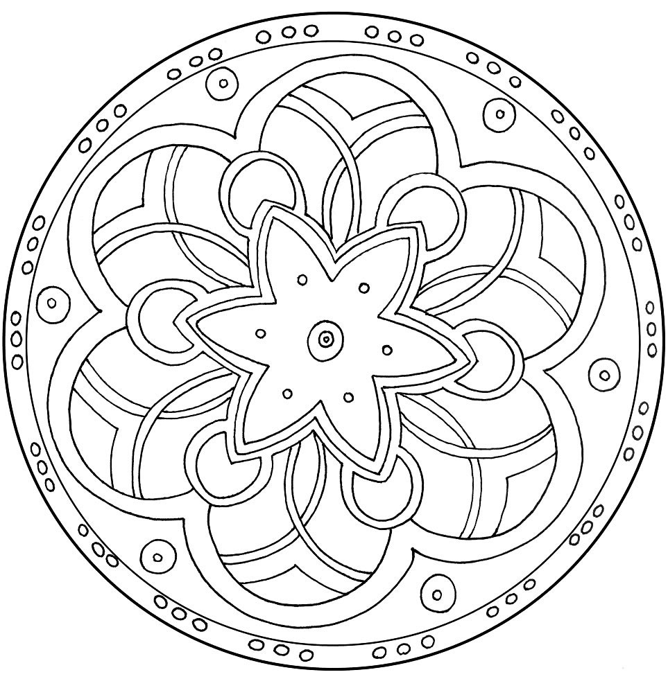 50 Mandala Coloring Book Pages 33