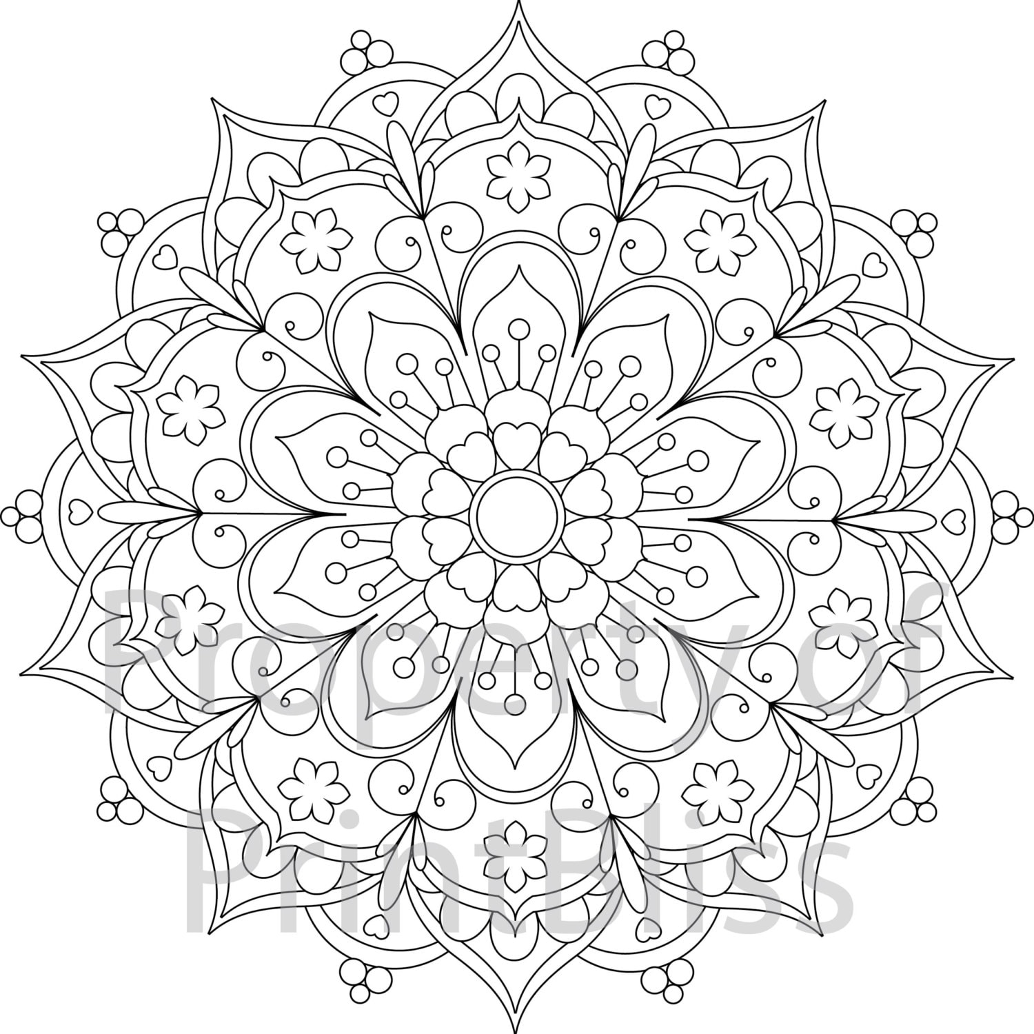 50 Mandala Coloring Book Pages 36