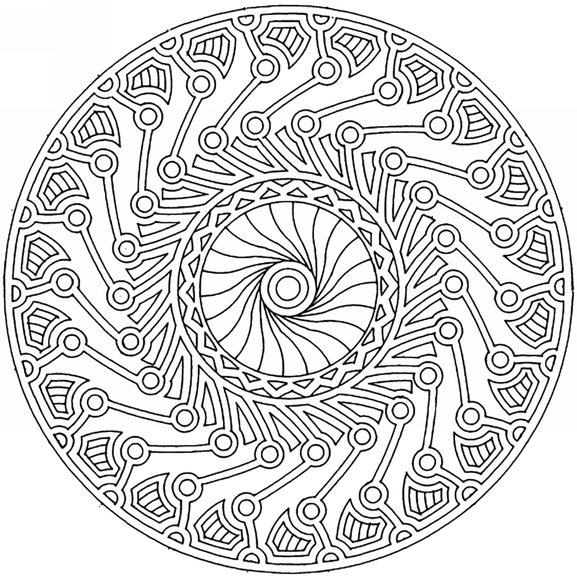 50 Mandala Coloring Book Pages 42